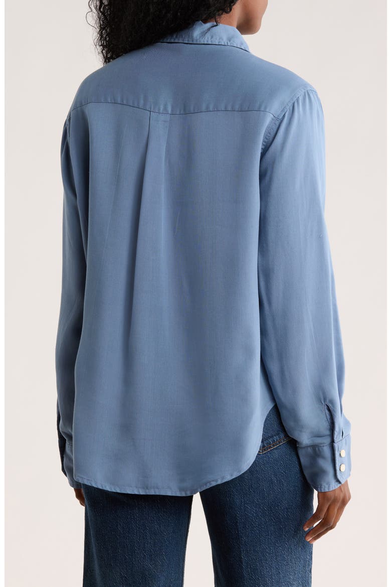 Utility Button-Up Shirt, Alternate, color, INFINITY