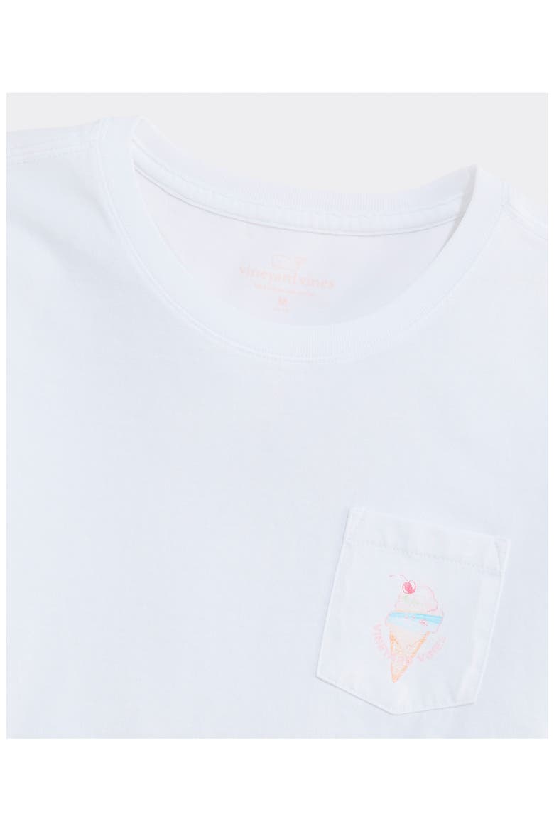 Kids' Pocket Graphic T-Shirt, Alternate, color, WHITE CAP