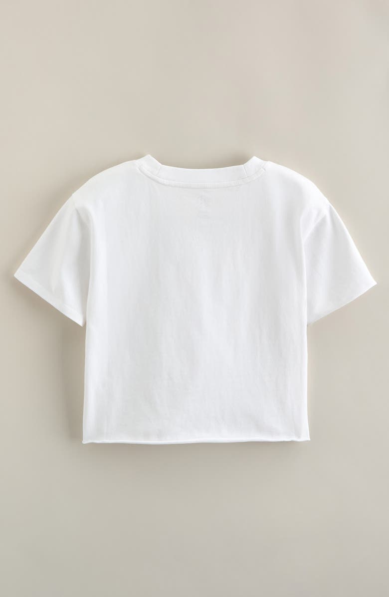 Treasure & Bond Kids' Crop Cotton T-Shirt, Alternate, color, White