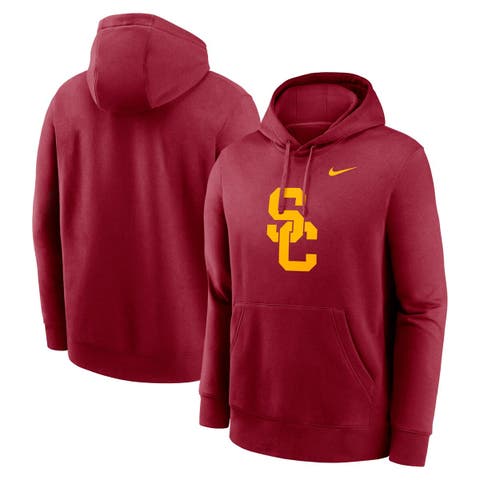 Men's Nike Crimson USC Trojans Primetime Club Fleece Pullover Hoodie