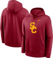 Nike Men's Nike Crimson USC Trojans Primetime Club Fleece Pullover Hoodie