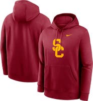 Nike Men's Nike Crimson USC Trojans Primetime Club Fleece Pullover Hoodie