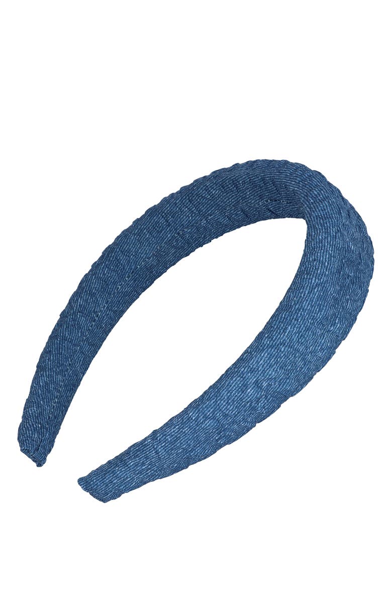 L. Erickson Oakley Padded Denim Headband, Main, color,