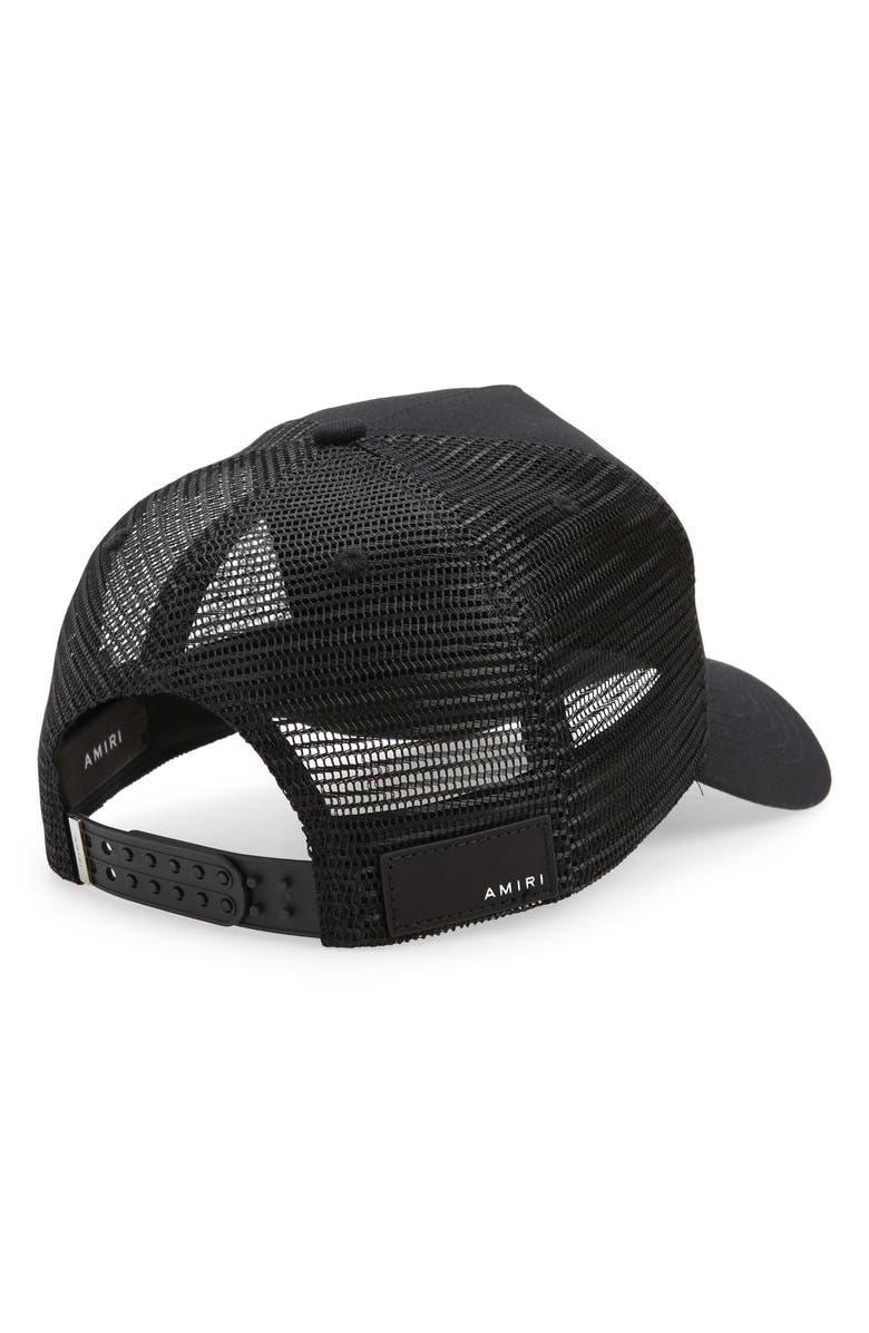 AMIRI MA Logo Trucker Hat, Alternate, color,