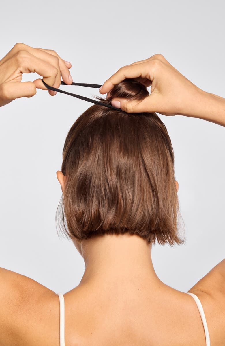 Kitsch Recycled Nylon 20-Pack Ponytail Holders, Alternate, color, Black