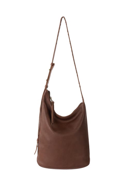 Tess Asymetrical Leather Bucket