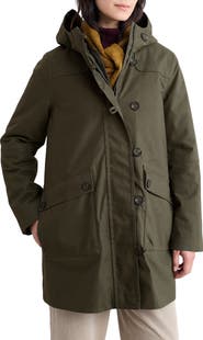 Seasalt Cornwall Bocaswell Waterproof 3-in-1 Duffle Coat