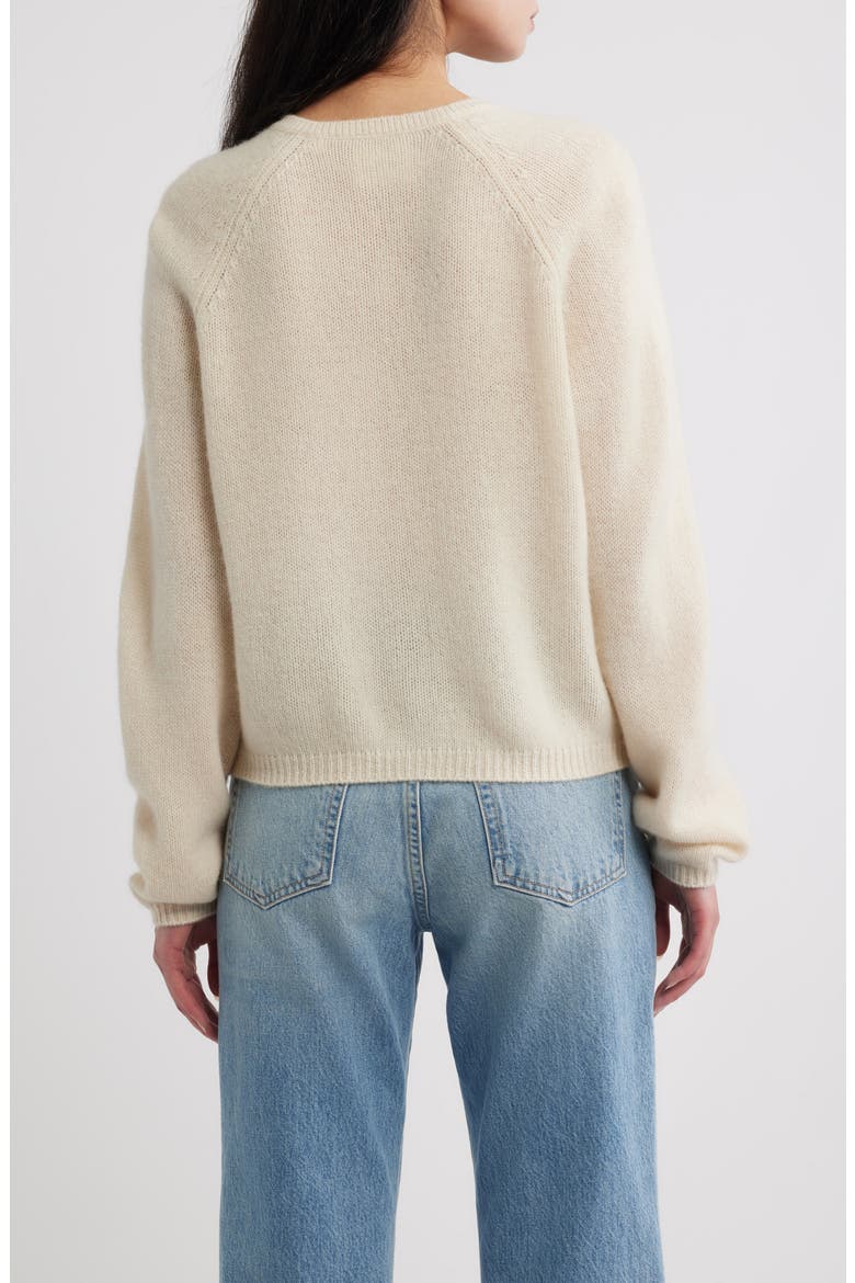 Peroline Cashmere Cardigan, Alternate, color, DOGWOOD