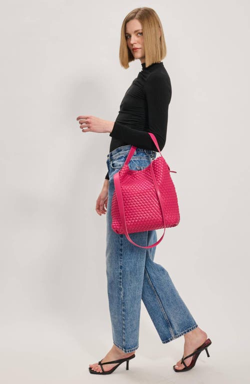 Shop Moda Luxe Edith Hobo Bag In Fuchsia