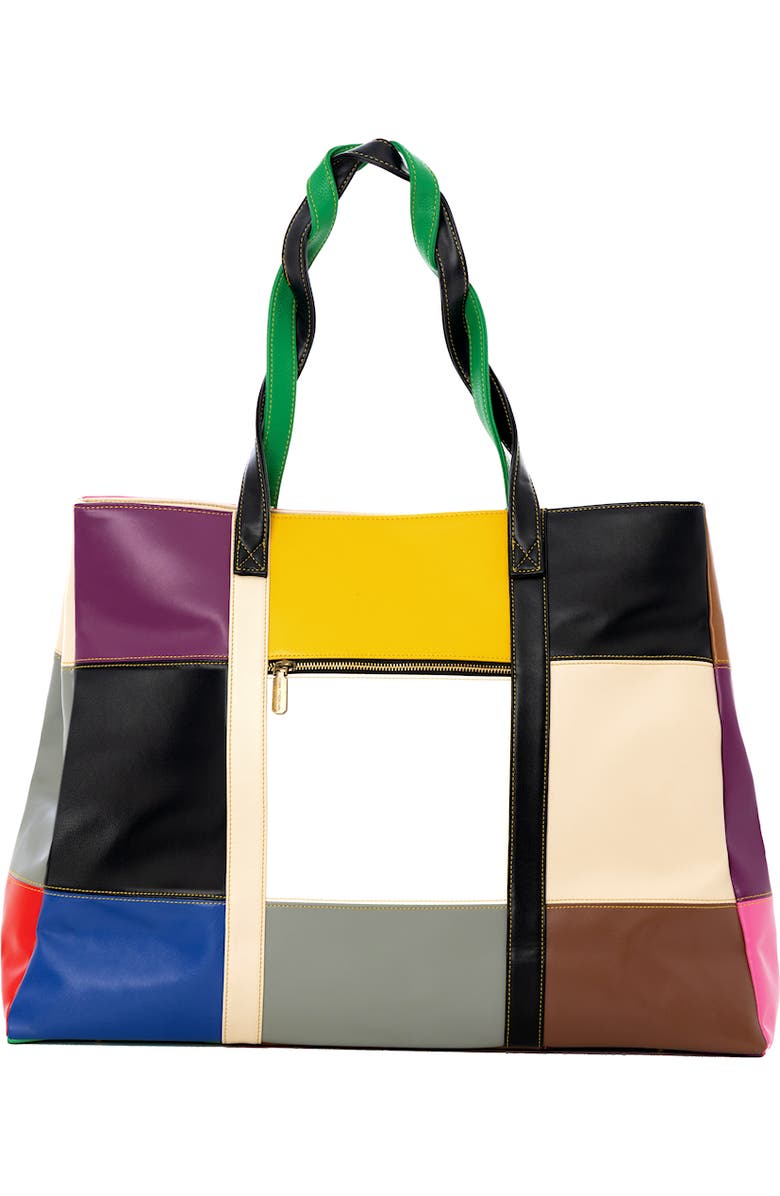 Dai Moda Grandé Supreme Tote, Alternate, color, Multi
