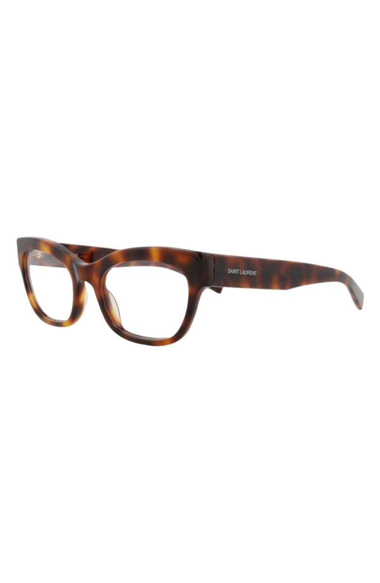 Saint Laurent 52mm Cat Eye Optical Frames, Alternate, color, 