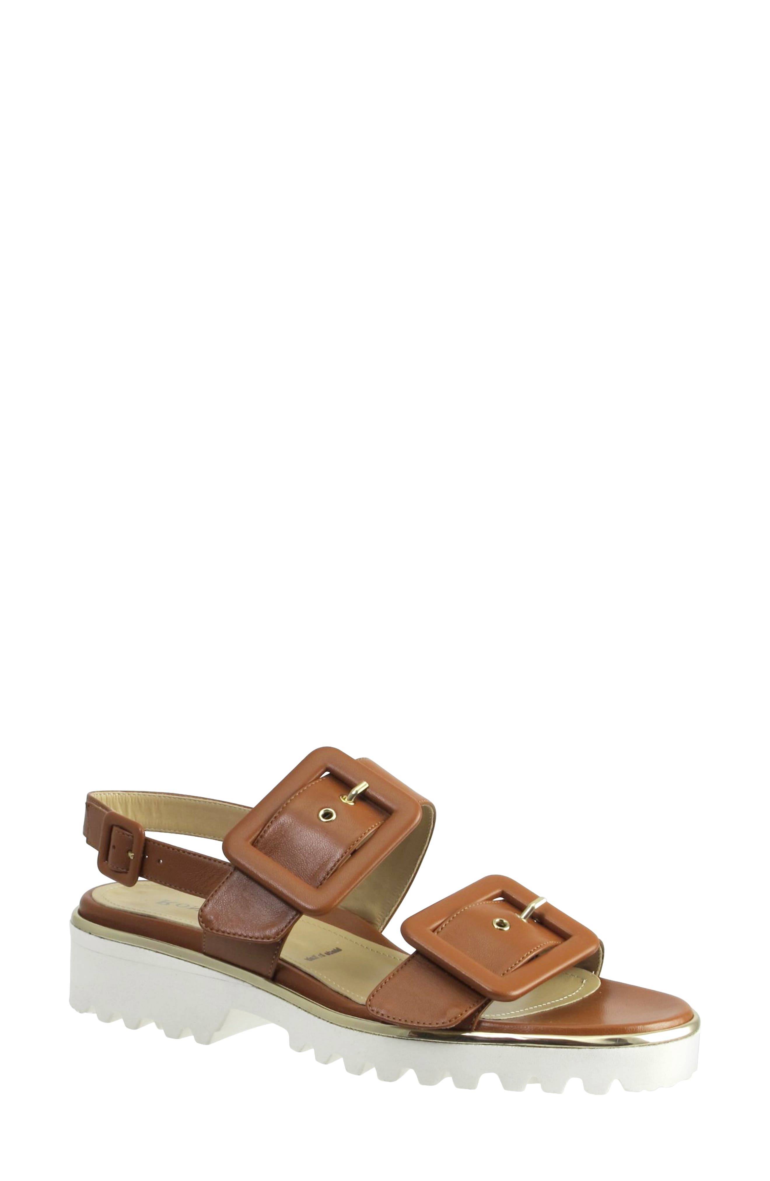Callie Slingback Sandal, Main, color, COGNAC
