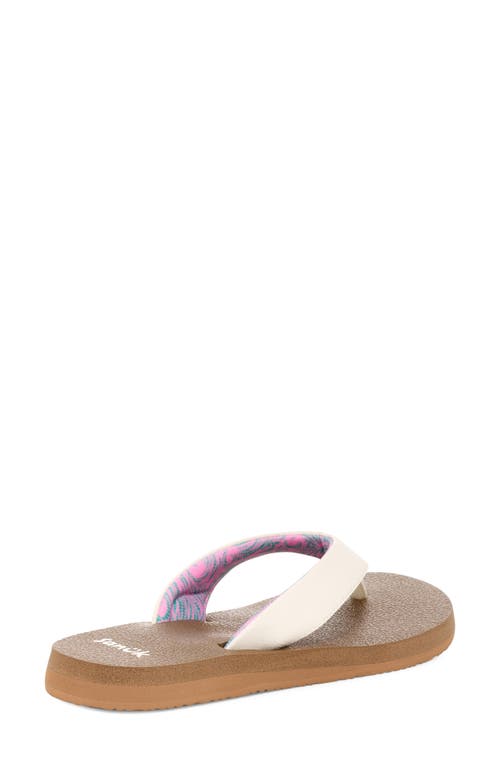 Sanuk Yoga Mat Ii Flip Flop In Brown