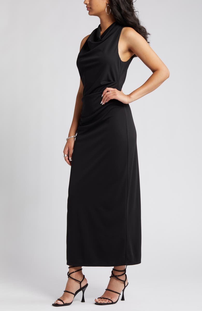 WAYF The Georgina Cowl Neck Gown, Alternate, color,