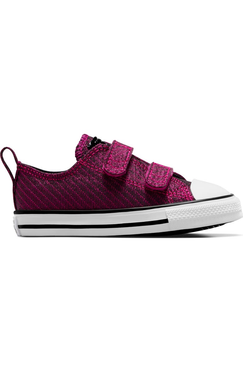 Converse Kids' Chuck Taylor<sup>®</sup> All Star<sup>®</sup> Ox Sneaker, Alternate, color, Prime Pink/ White/ Black