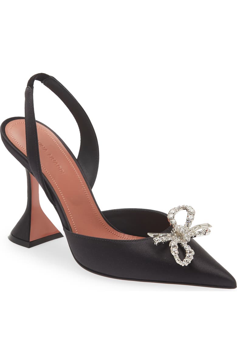 Amina Muaddi Rosie Pointed Toe Slingback Pump, Main, color,