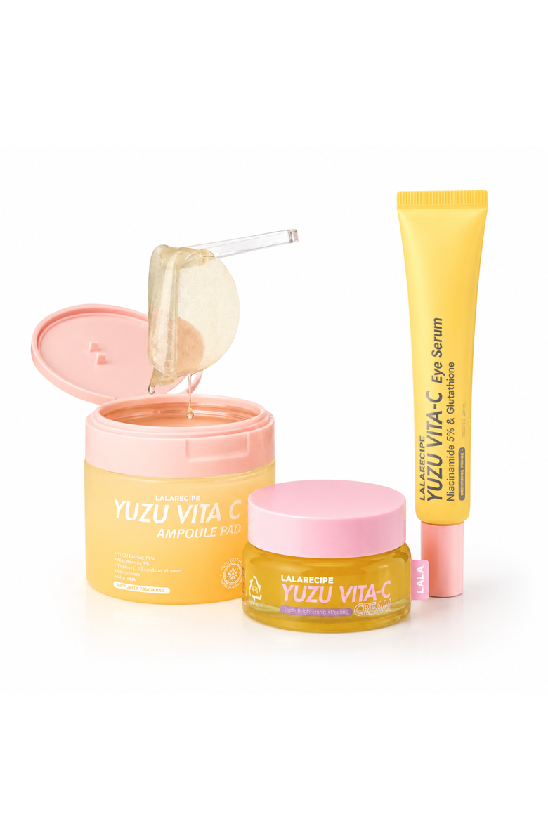Lalarecipe YUZU Radiance Repair Set, Main, color, Yellow