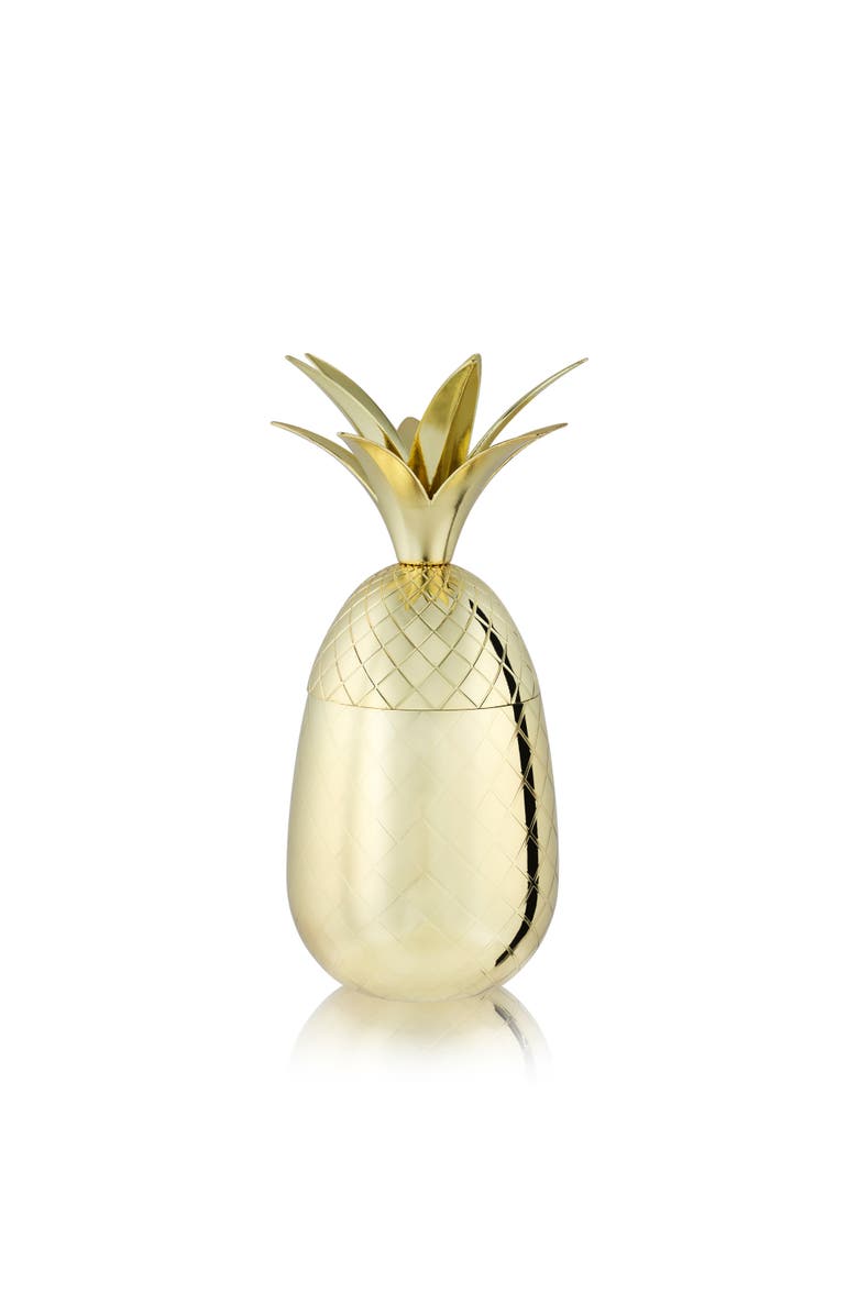 Viski Pacific Pineapple Tumbler, Main, color, Gold
