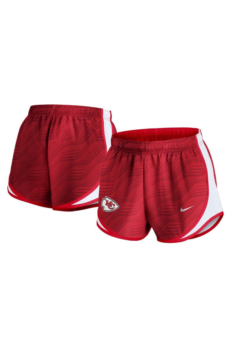Women's Nike Red Kansas City Chiefs Tempo Performance Shorts, Alternate, color, Red