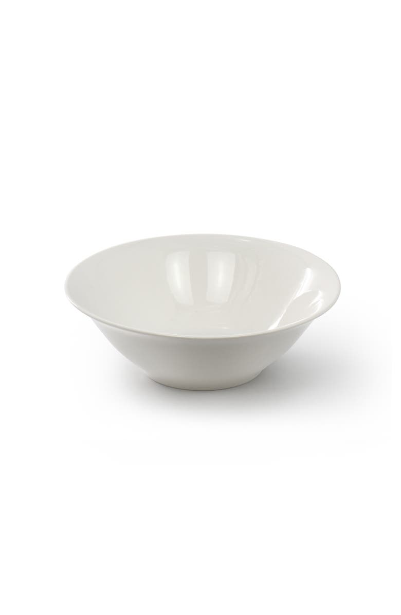 Gibson Home Everyday 12 Piece Round Fine Ceramic Dinnerware Set, Alternate, color, White