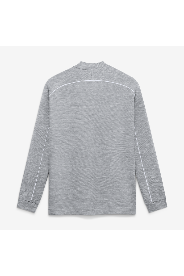 Men's Nike  Gray Texas Longhorns Par Raglan Tri-Blend Therma-FIT Half-Zip Pullover, Alternate, color, Gray