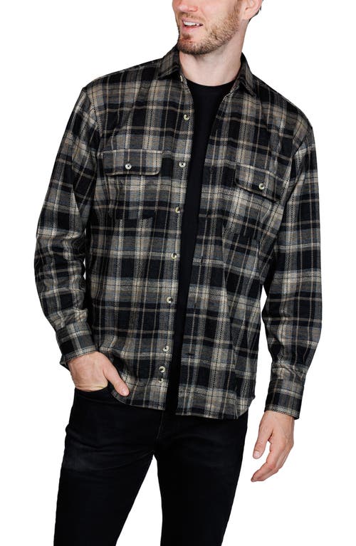 Tailorbyrd Plaid Button-up Shirt In Multi