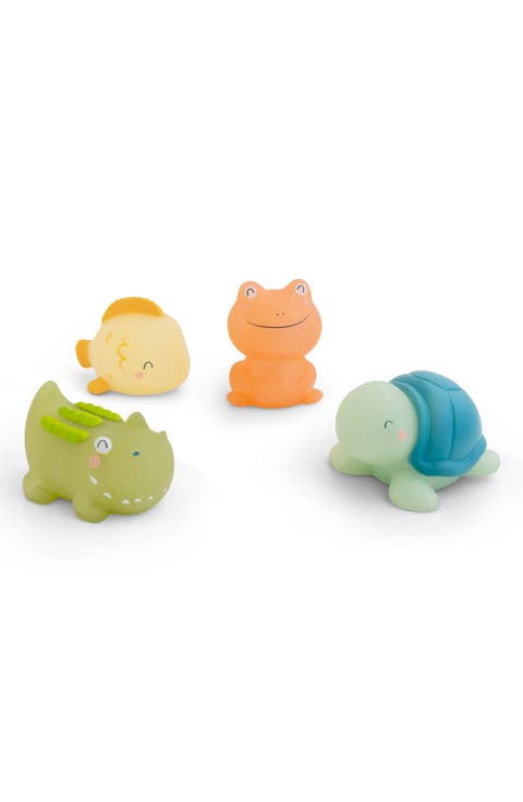 Kids' Tropicool Assorted 4-Pack Thermosensitive Bath Toys