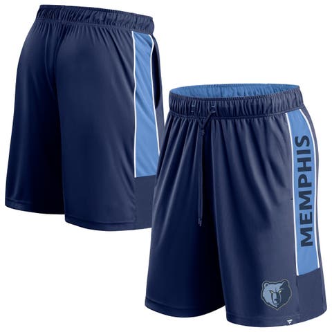 Men's Fanatics Branded Navy Memphis Grizzlies Game Winner Defender Shorts