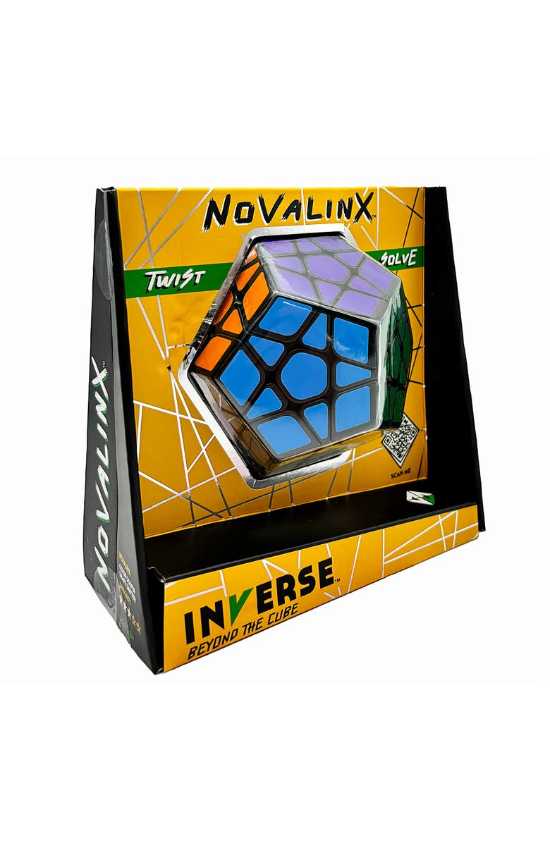 Inverse Novalinx Twist & Solve 12-Sided Handheld Puzzle, Ages 8+, Alternate, color, Multicolored