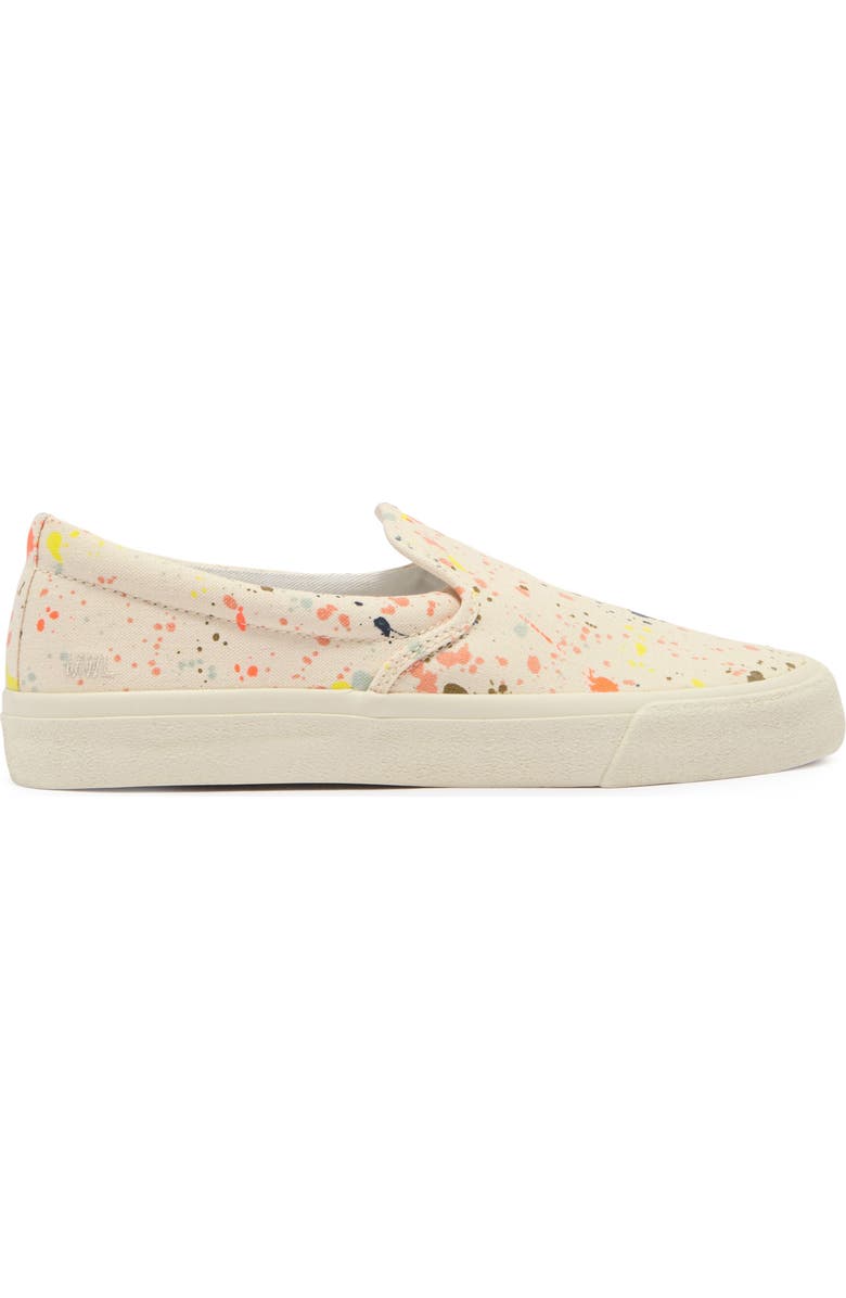 Madewell Sidewalk Paint Splatter Slip-On Sneaker, Alternate, color,