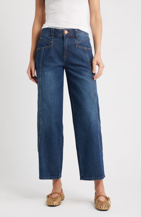 High Waist Barely Barrel Jeans
