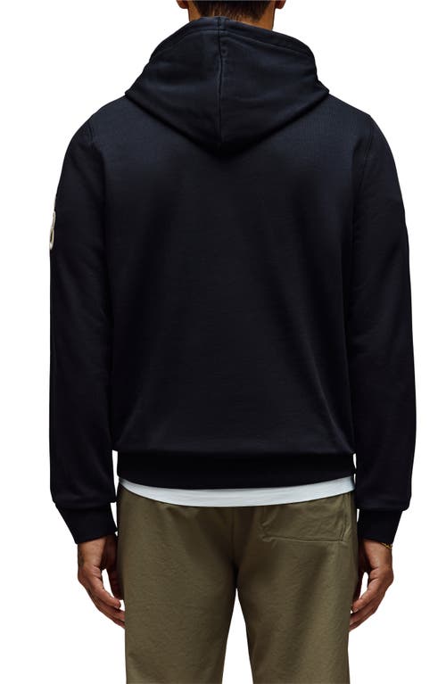 Psycho Bunny Janvi Embroidered Hoodie In Black