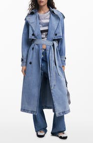 Desigual Denim Trench Coat