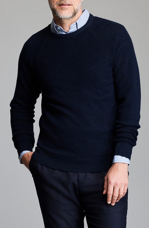 Bishop Rib Wool & Cotton Sweater