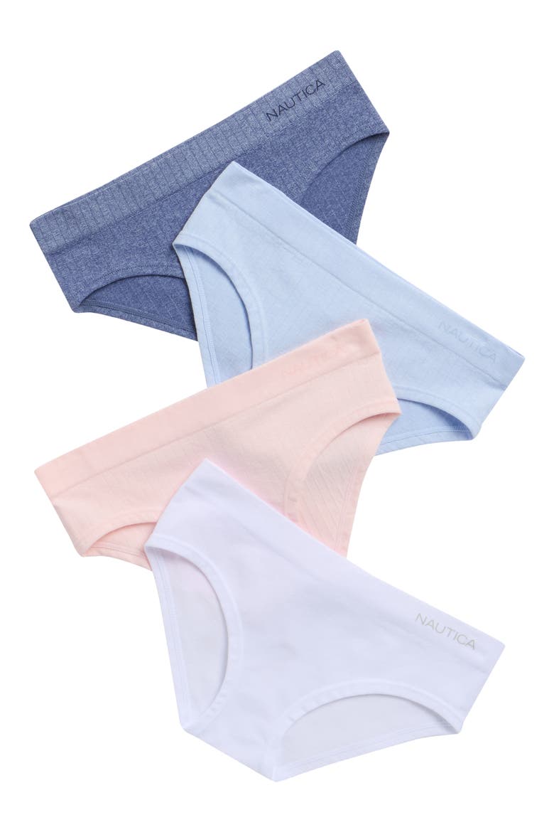 Kids' 4-Pack Hipster Briefs, Main, color, CHILL BL/ PETAL KISSES/ QUIET