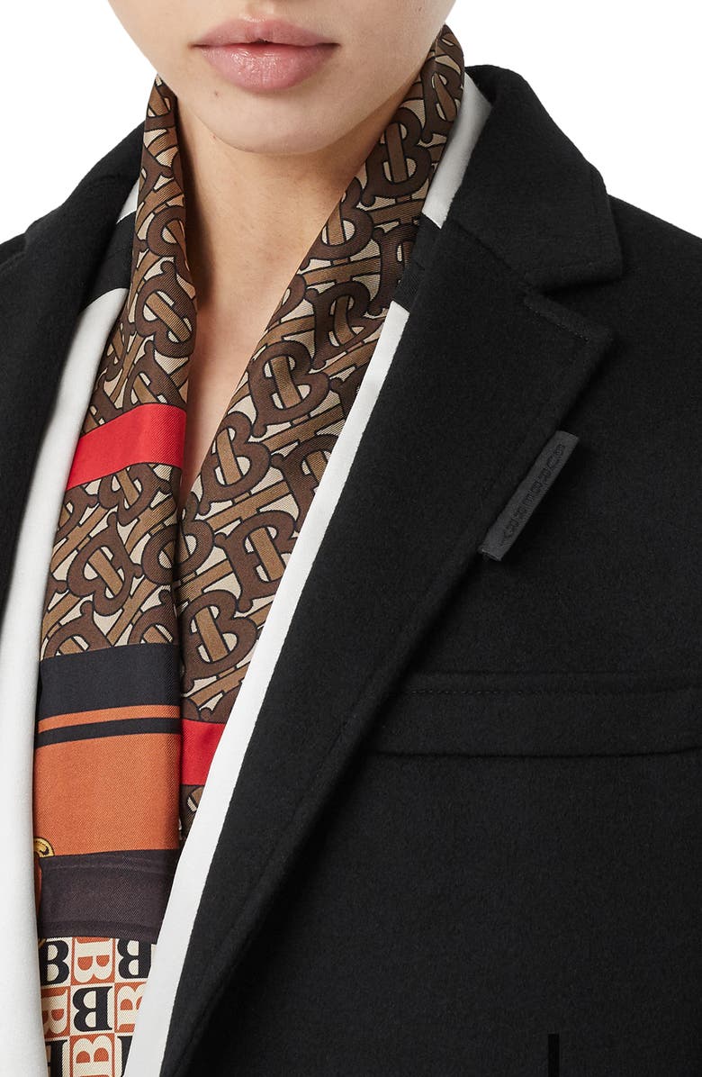 Burberry Bramley Wool & Cashmere Car Coat, Alternate, color,