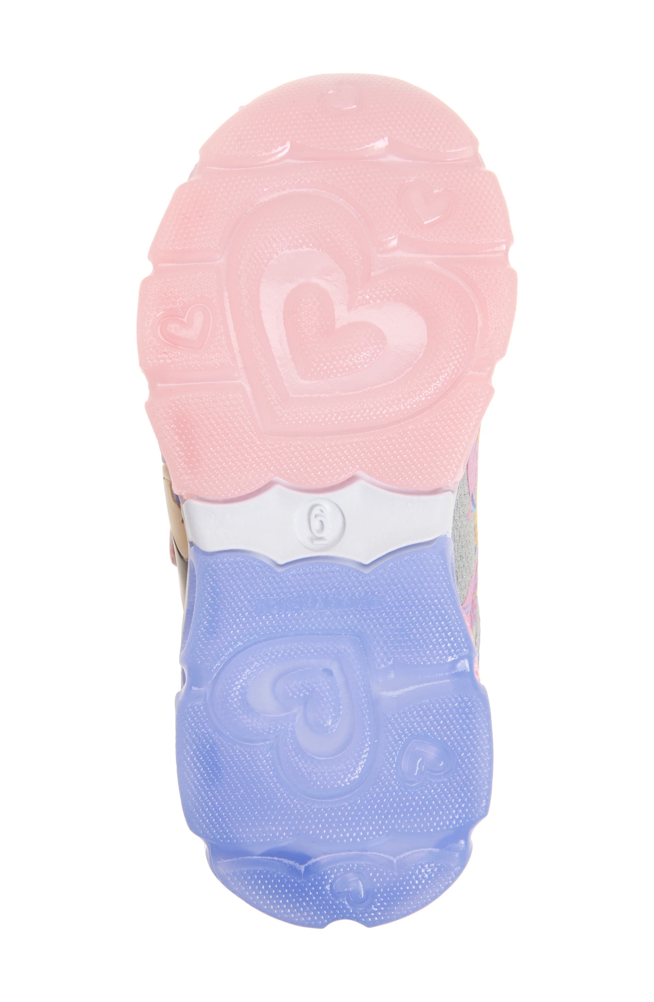 Harper Canyon x Disney<sup>®</sup> Kids' Ariel Light-Up Sneaker, Alternate, color, Purple Multi