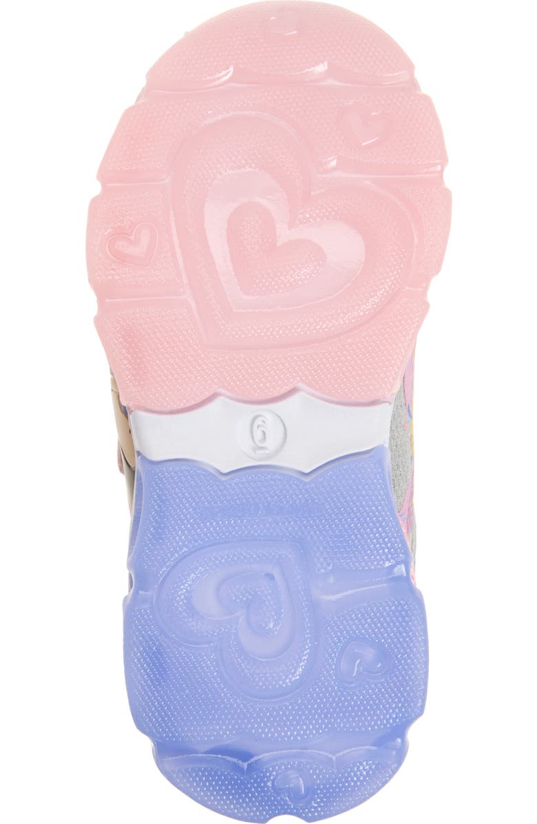 Harper Canyon x Disney<sup>®</sup> Kids' Ariel Light-Up Sneaker, Alternate, color, Purple Multi