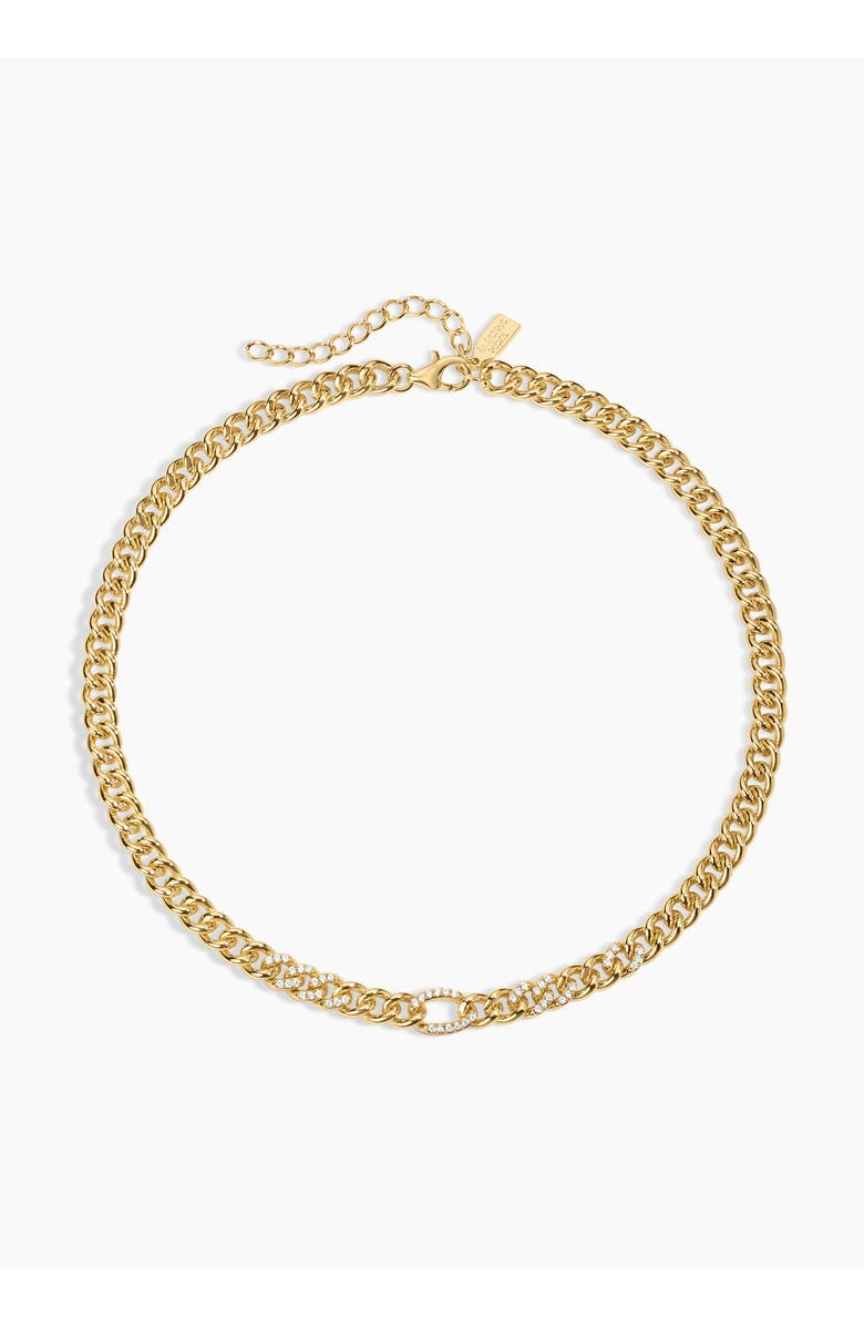 Electric Picks Lincoln Necklace, Main, color, Gold