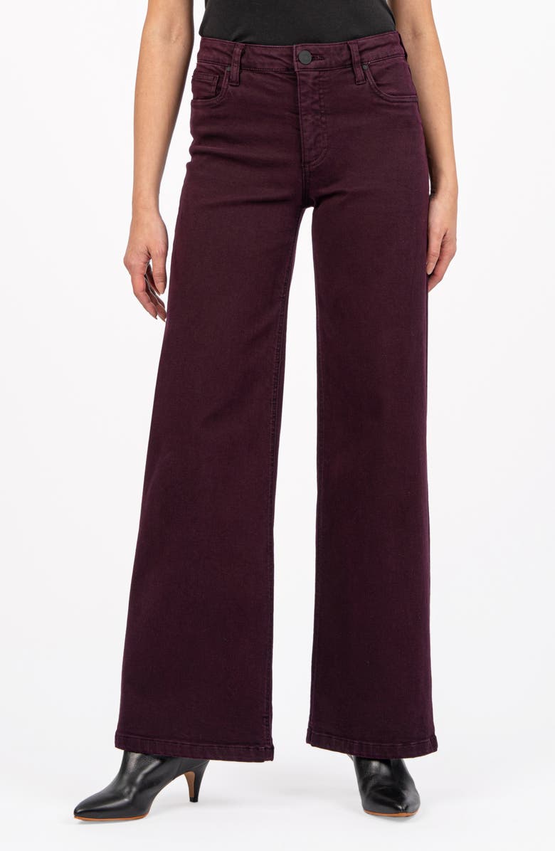 KUT from the Kloth High Waist Wide Leg Jeans, Main, color, 