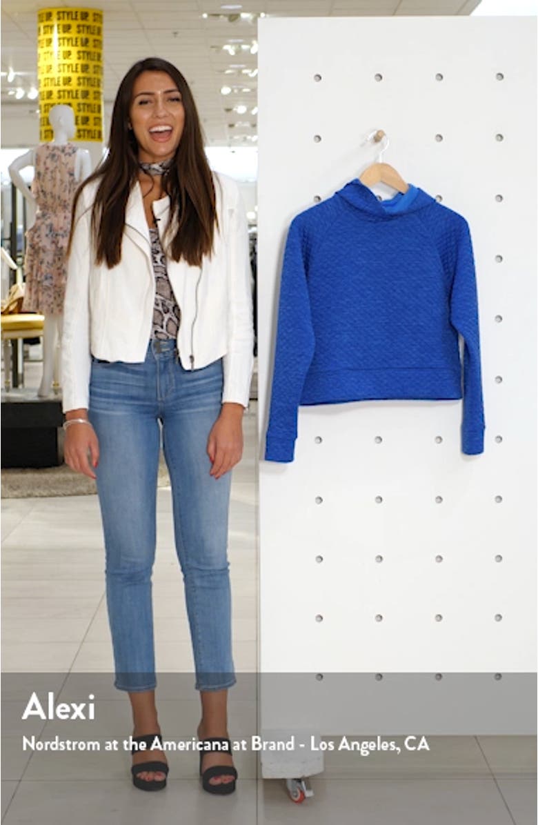 Heat Loft Crop Hoodie, sales video thumbnail