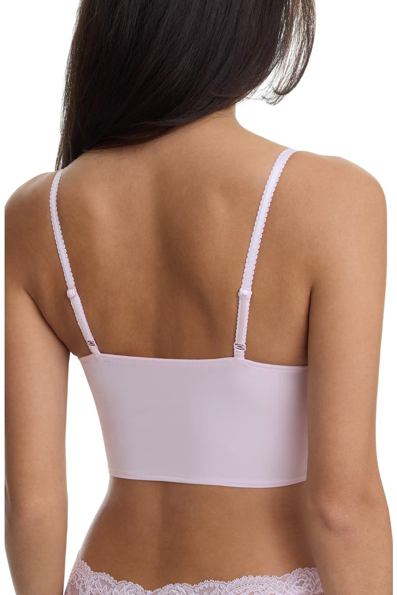 Captivate Crop Underwire Camisole, Alternate, color, LILAC PINK