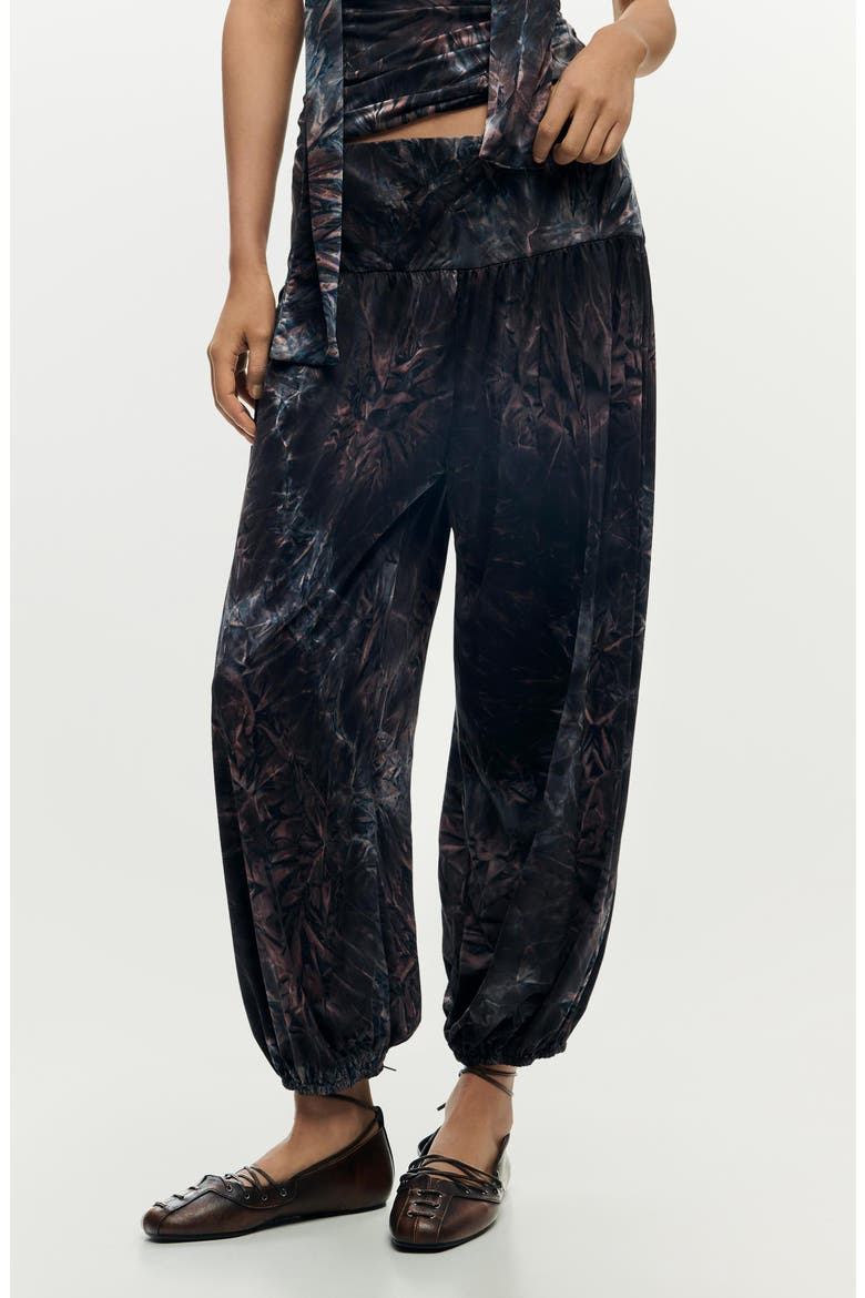 Balloon Pants, Main, color, BLACK