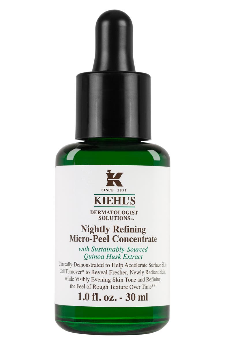 Kiehl's Since 1851 Dermatologist Solutions<sup>™</sup> Nightly Refining Micro-Peel Concentrate, Alternate, color,