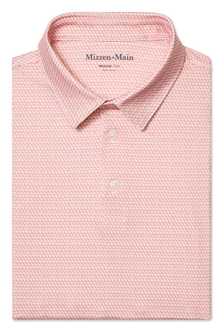 Versa Trim Fit Performance Golf Polo, Alternate, color, BURNT ORANGE TEE OFF