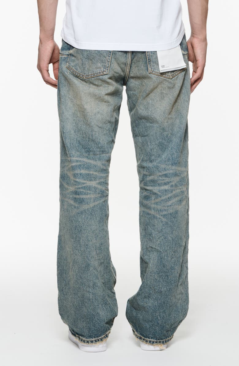 PURPLE BRAND Distressed Wide Leg Jeans, Alternate, color, 