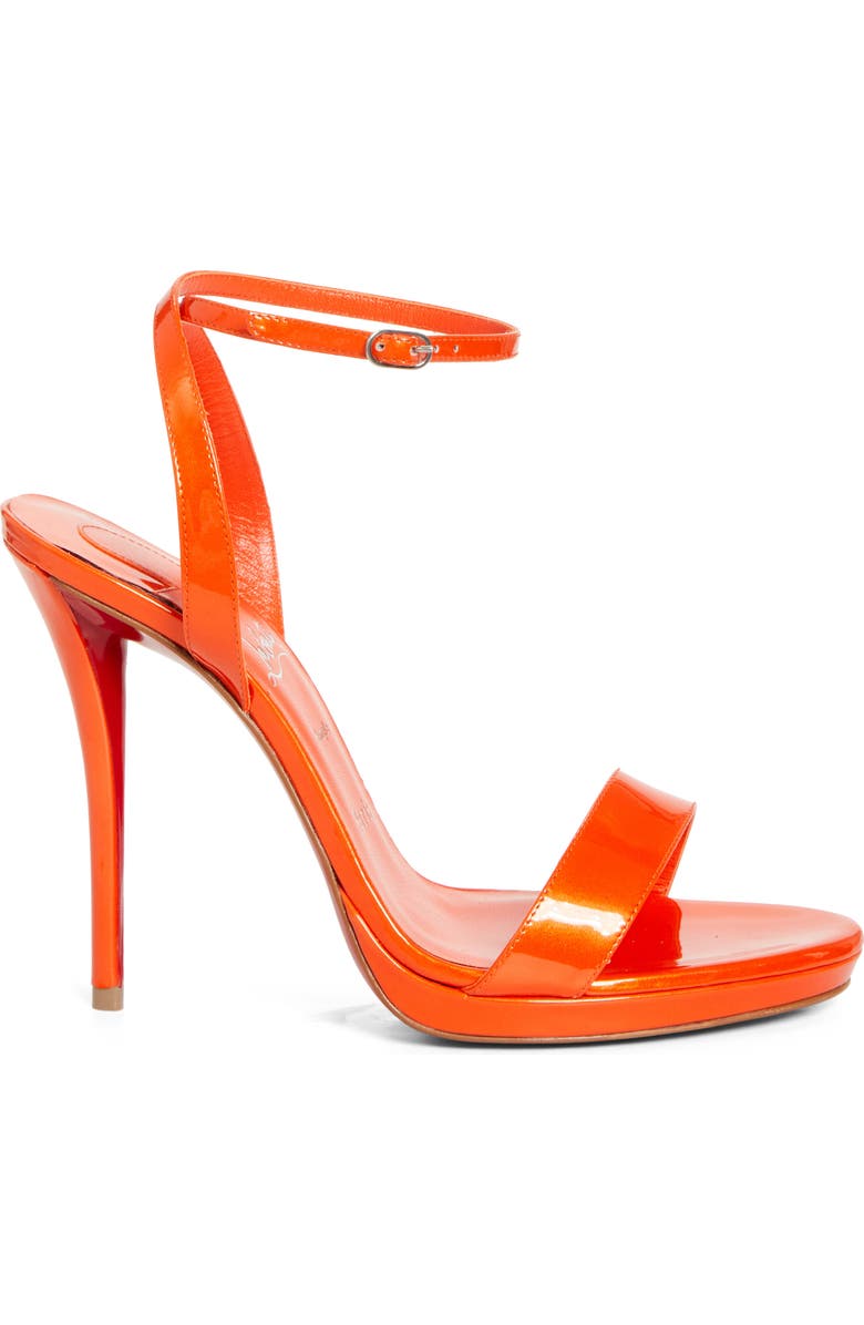 Christian Louboutin Miss Z Queen Sandal, Alternate, color, Magma/ Lin Magma