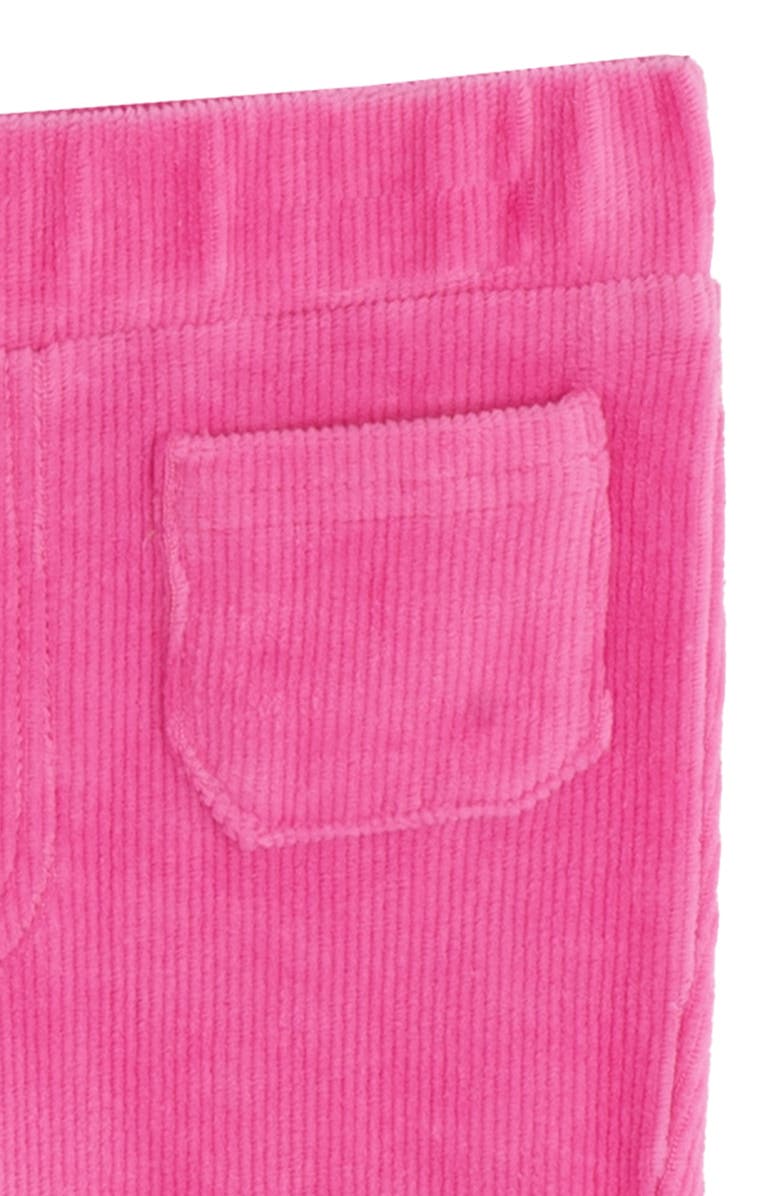 Rare Editions Floral Sweatshirt & Corduroy Pants Set, Alternate, color, Green