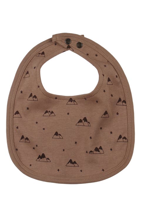 Print 2-Layer Reversible Organic Cotton Bib