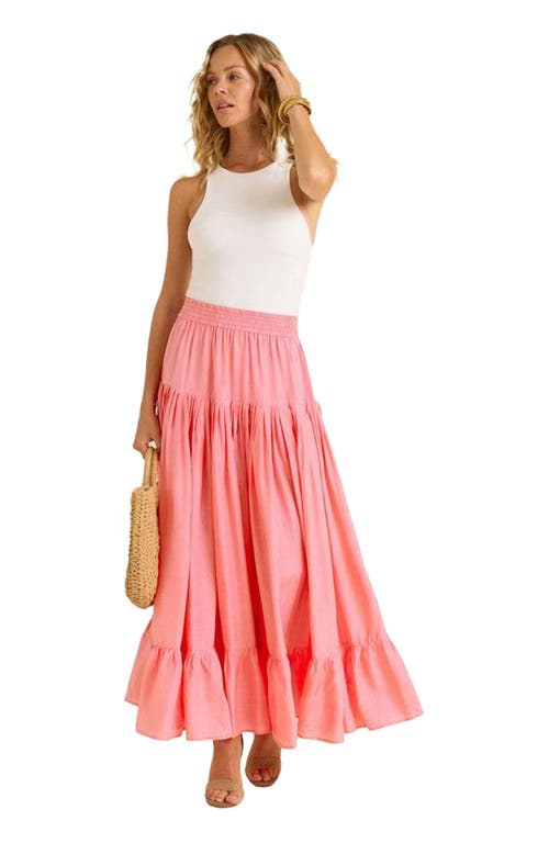 Calypso St. Barth Lourdes Skirt in Blush  product